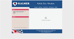 Desktop Screenshot of kalmer.com.tr