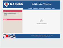 Tablet Screenshot of kalmer.com.tr